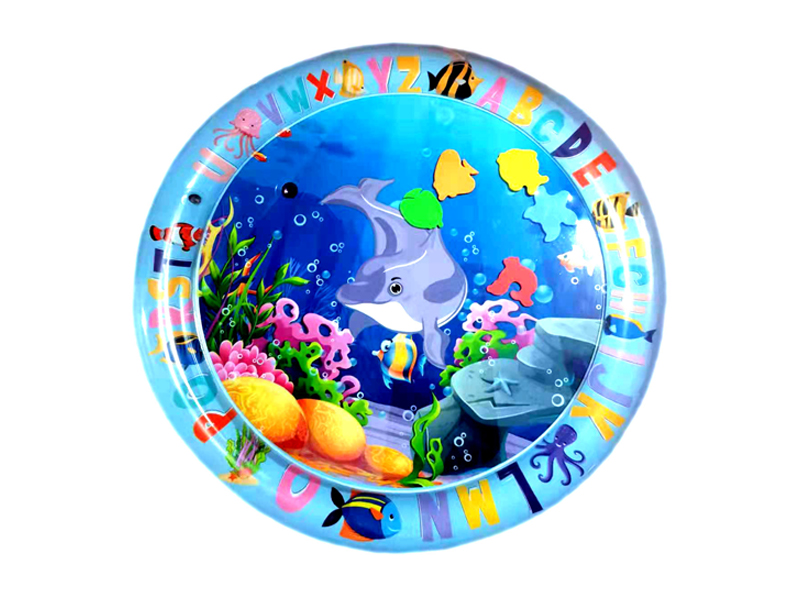 Inflatable Circular Dolphin Water Pillow