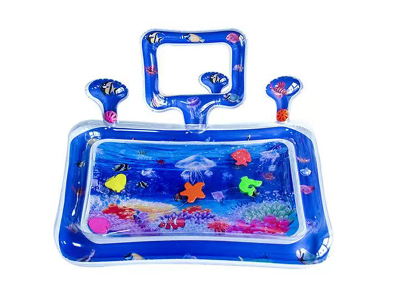 Inflatable Water Pillow With Mirror (Jellyfish Style)