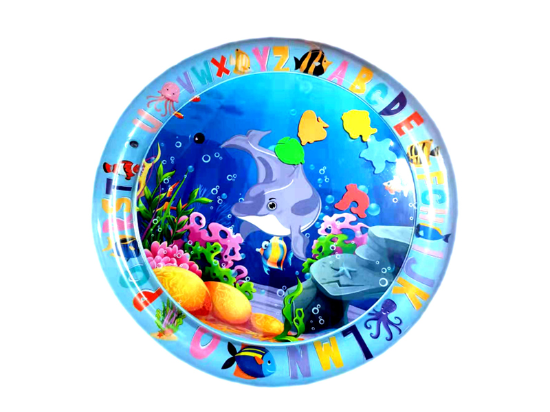 Inflatable Circular Dolphin Water Pillow