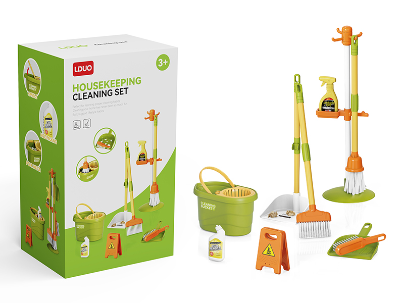 Simulated Cleaning Tools Set
