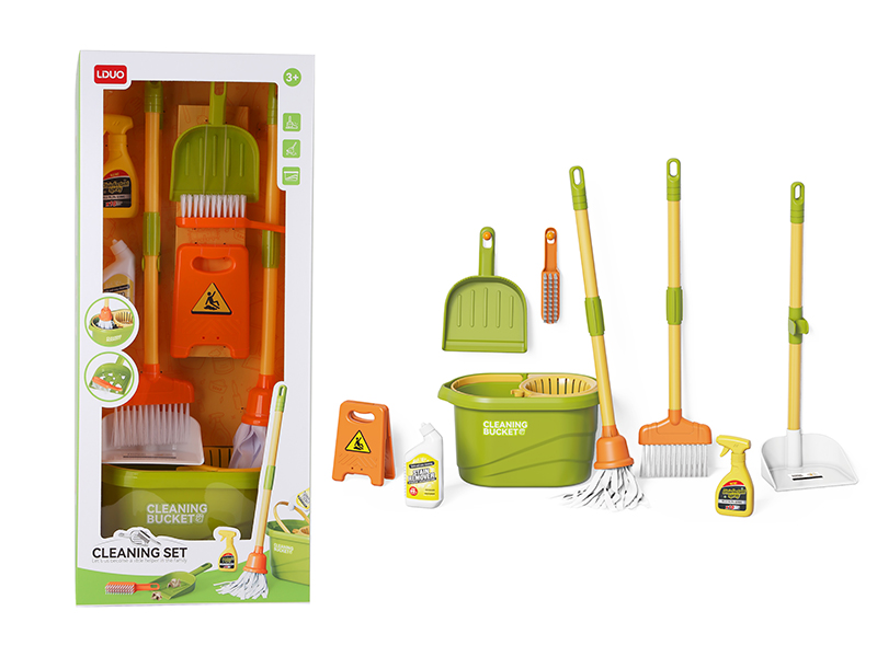 Simulated Cleaning Tools Set