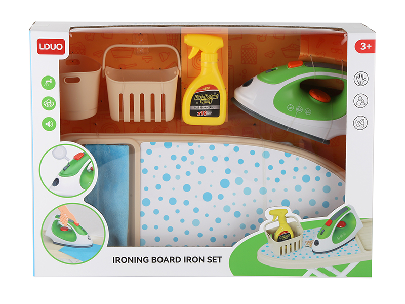 Ironing Board Electric Iron Set With Spray,Sound