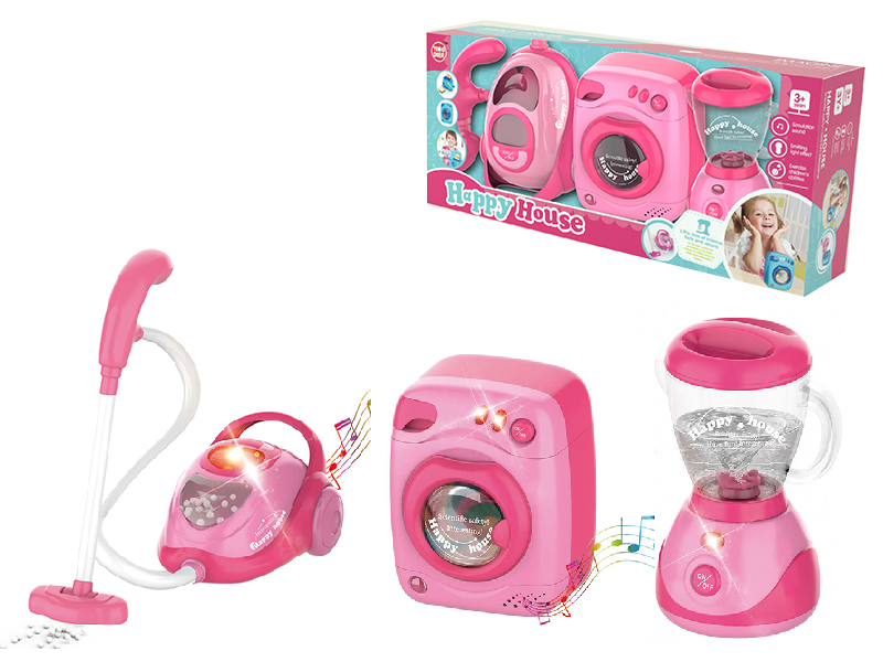 Vacuum Cleaner + Washing Machine  + Juice Machine