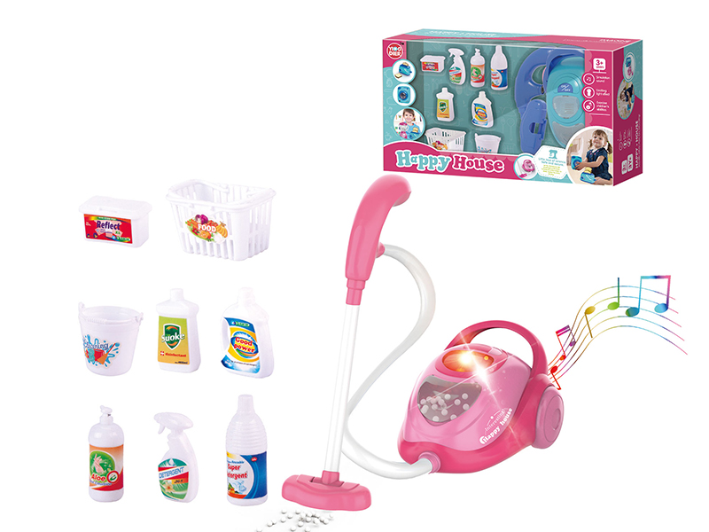 Vacuum Cleaner Set With Music And Light