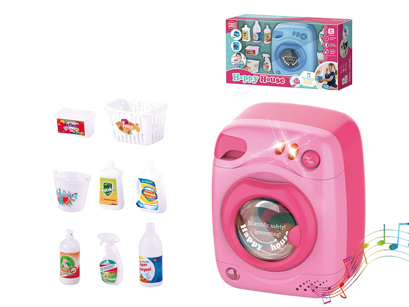 Roller Washing Machine Set With Music And Light