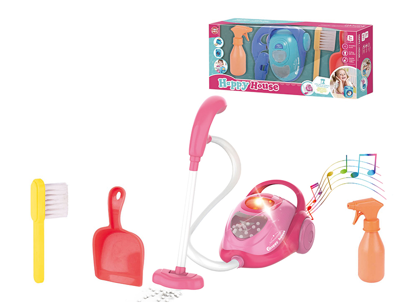 Vacuum Cleaner Set With Music And Light