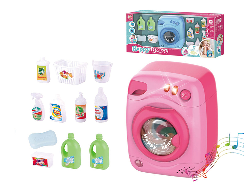 Roller Washing Machine Set With Music And Light
