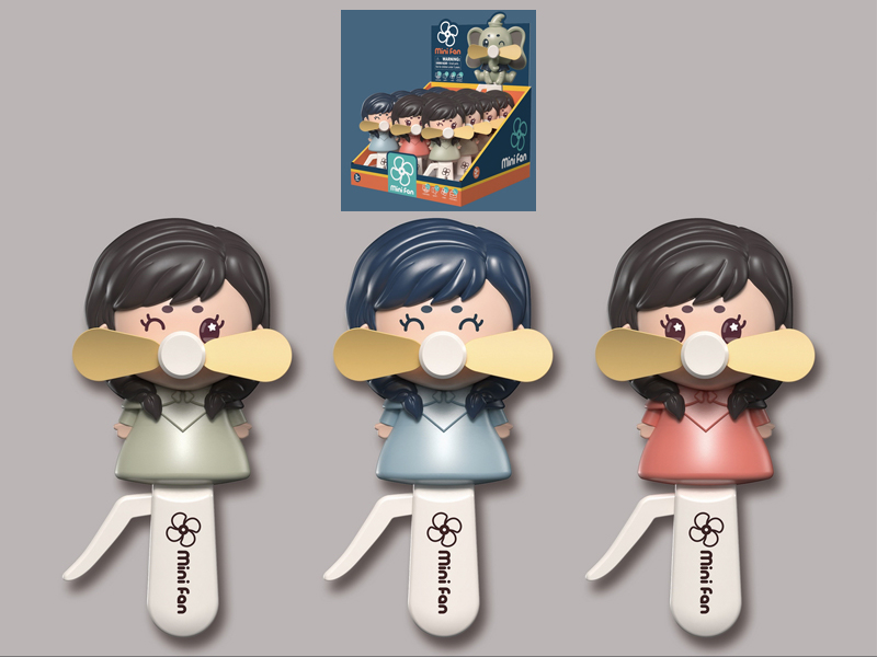 12PCS Girl'S Hand Fan