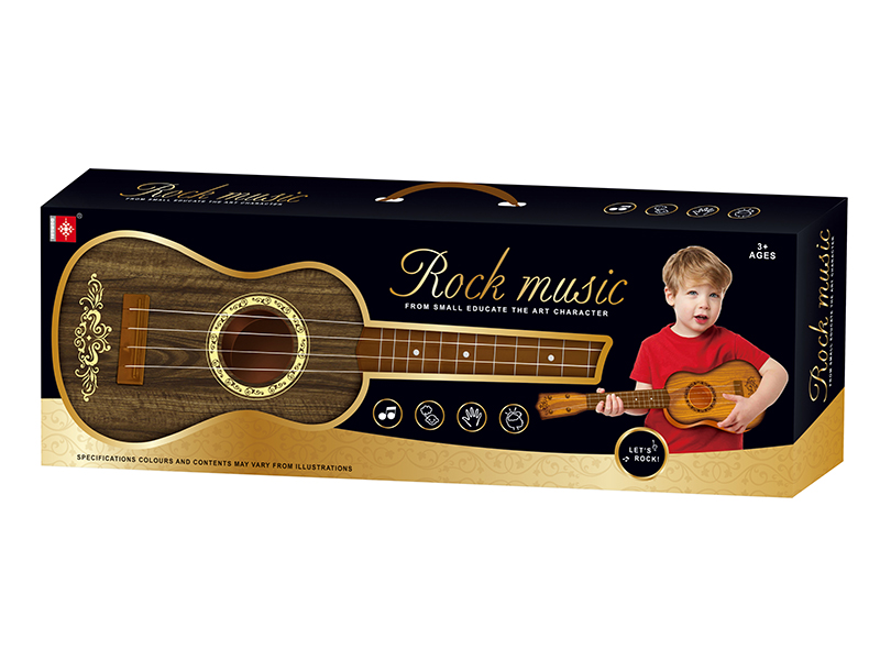 Heat Tranfer Printing Simulated Wood Grain Guitar