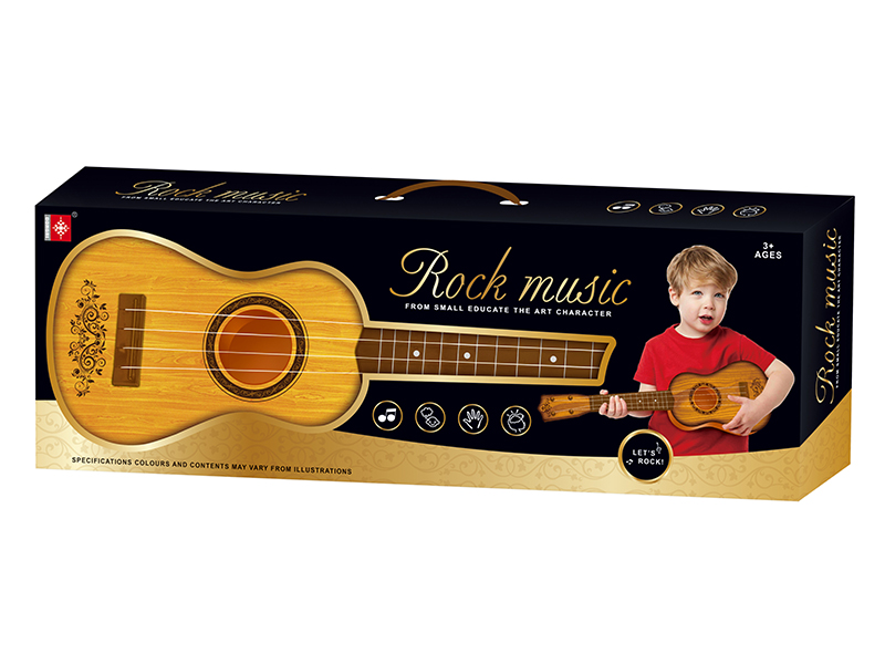 Heat Tranfer Printing Simulated Wood Grain Guitar