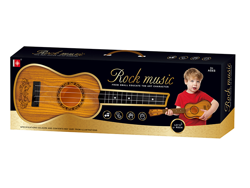 Heat Tranfer Printing Simulated Wood Grain Guitar