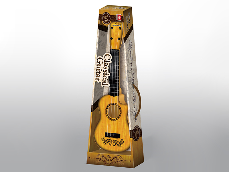 Heat Tranfer Printing Simulated Guitar