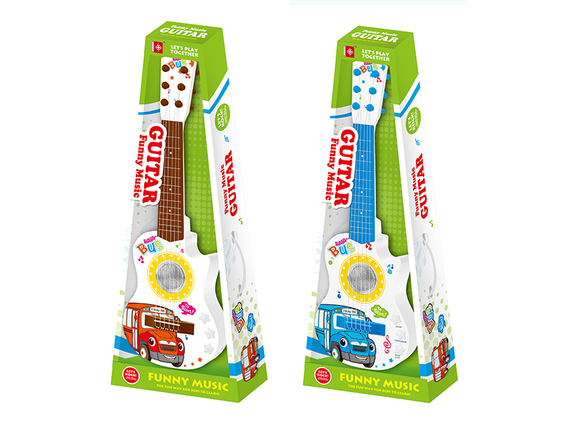 Guitar With Music And Light