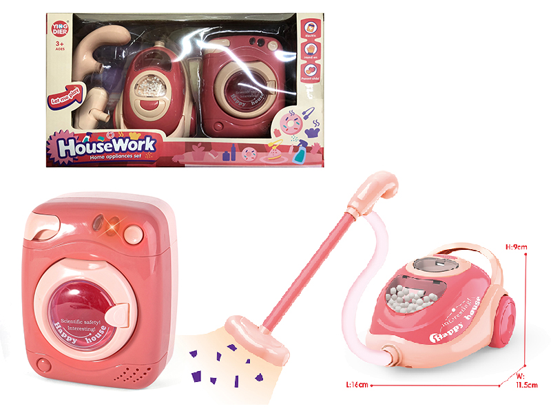 Vacuum Cleaner + Washing Machine