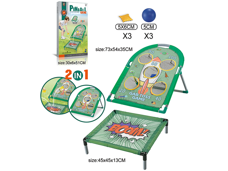 Throwing Sandbag Holder (Semi Circular)+Elastic Holder