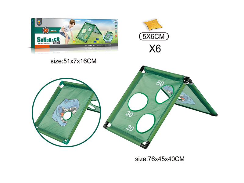 Throwing Double-Sided Sandbag Rack