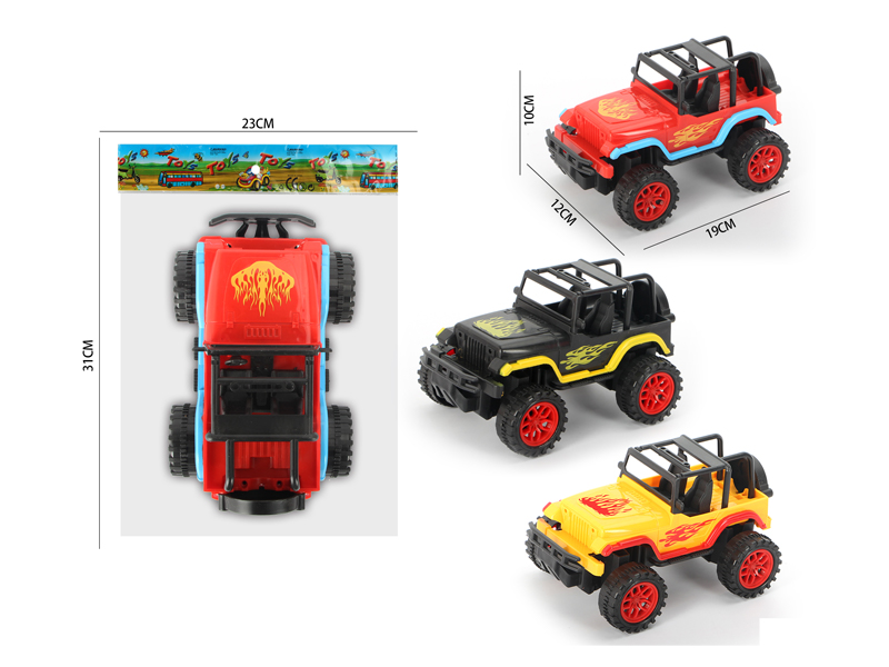 Slide Fiery Dragon Wrangler Off-Road Vehicle