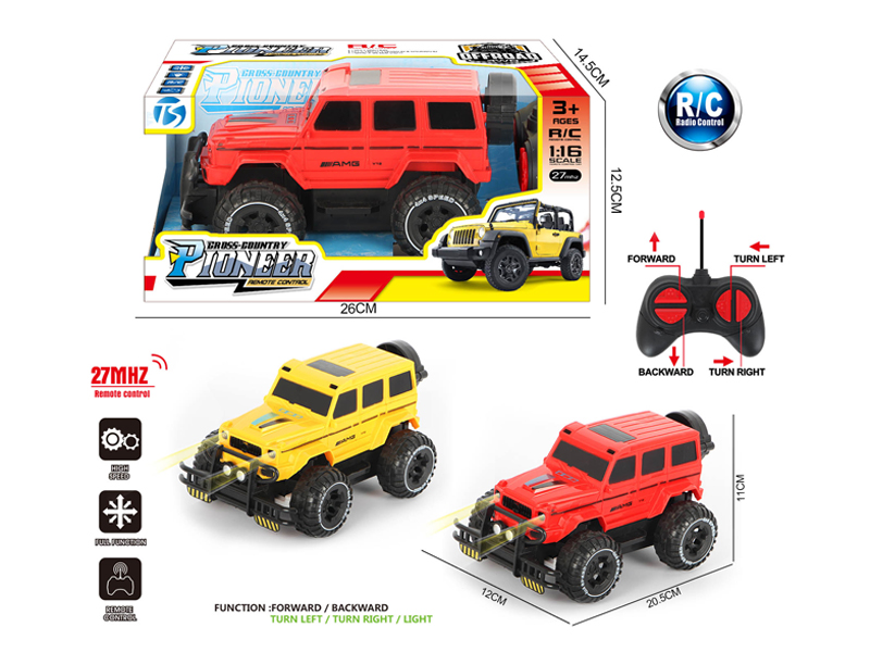 4Ch R/C Large G Off-Road Racing Car With Light