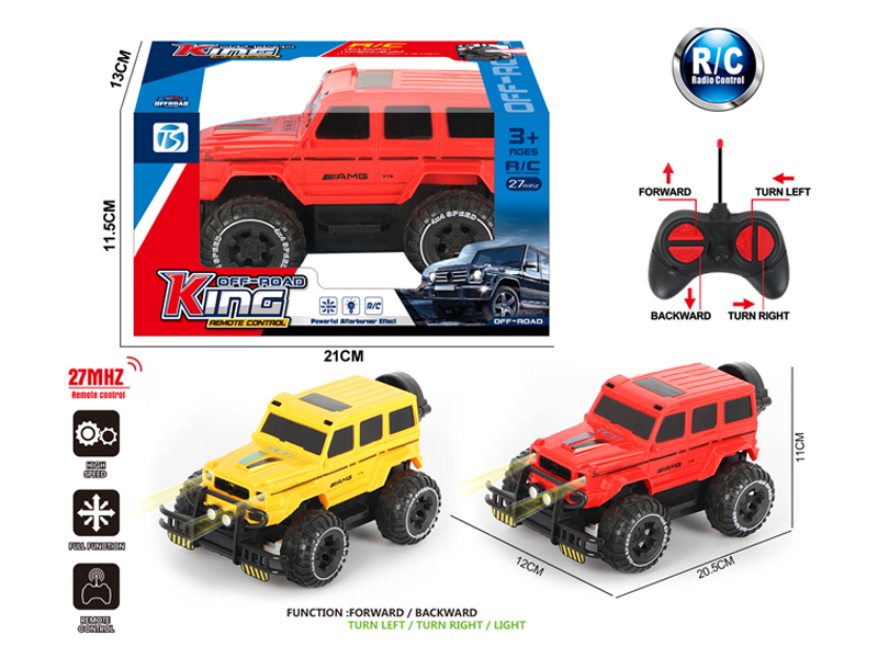 4Ch R/C Large G Off-Road Racing Car With Light