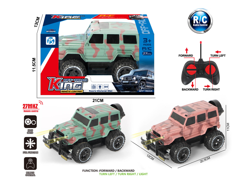 4Ch R/C Large G Off-Road Racing Car With Light