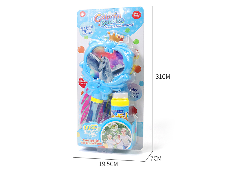 B/O Unicorn Bubble Magic Stick