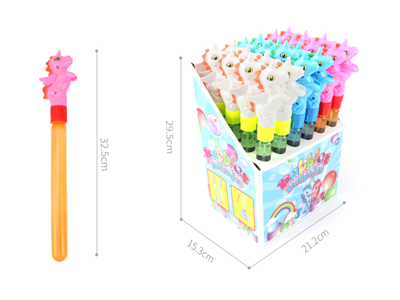 Unicorn Bubble Sticks(Large Size) 24PCS