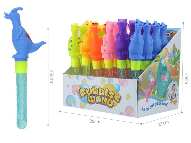 Dinosaur Bubble Sticks (Middle Size)24PCS