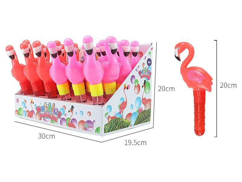 Flamingo Bubble Sticks(Small Size) 24PCS