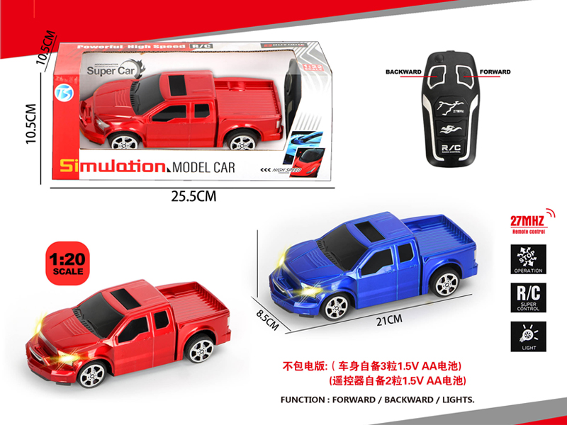 2Ch R/C Transparent Ford With Light