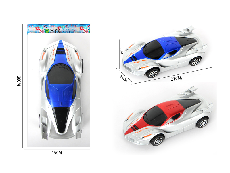 Friction Transparent Top Ferrari Car