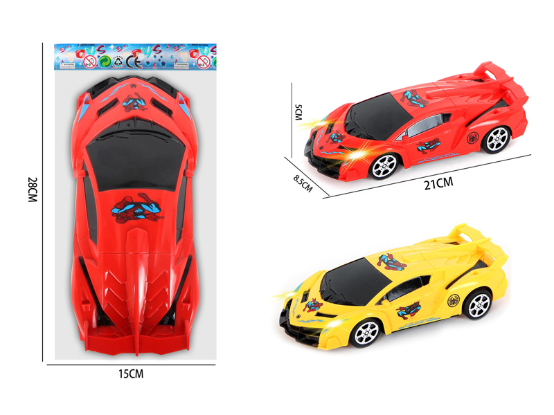 Friction Spider Man Lamborghini Car