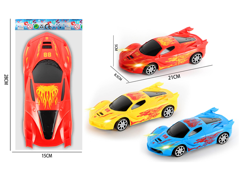 Friction Cool Fire Dragon Ferrari Car