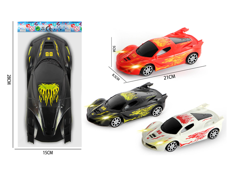 Friction Cool Fire Dragon Ferrari Car