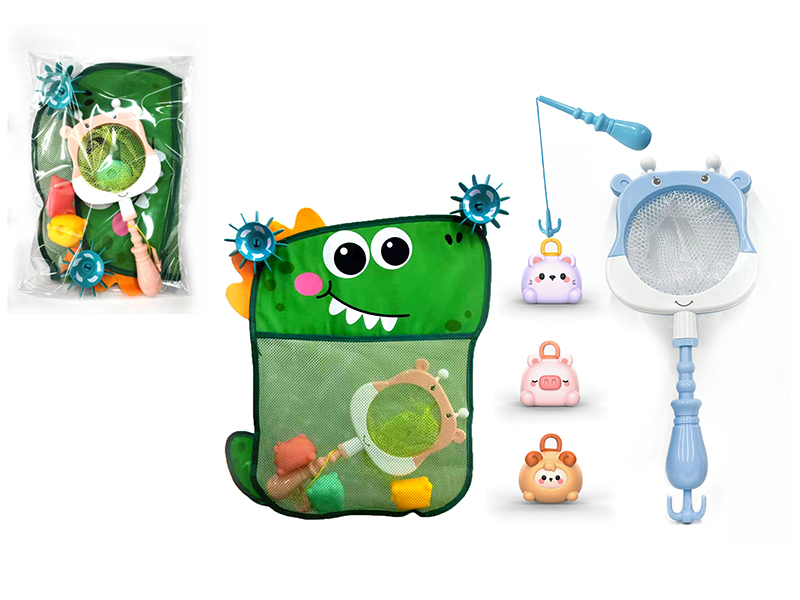 Bath Toy Scoop Net Set