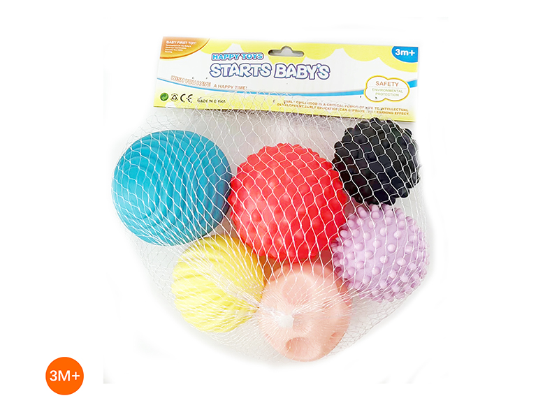 Soft Plastic Balls Set