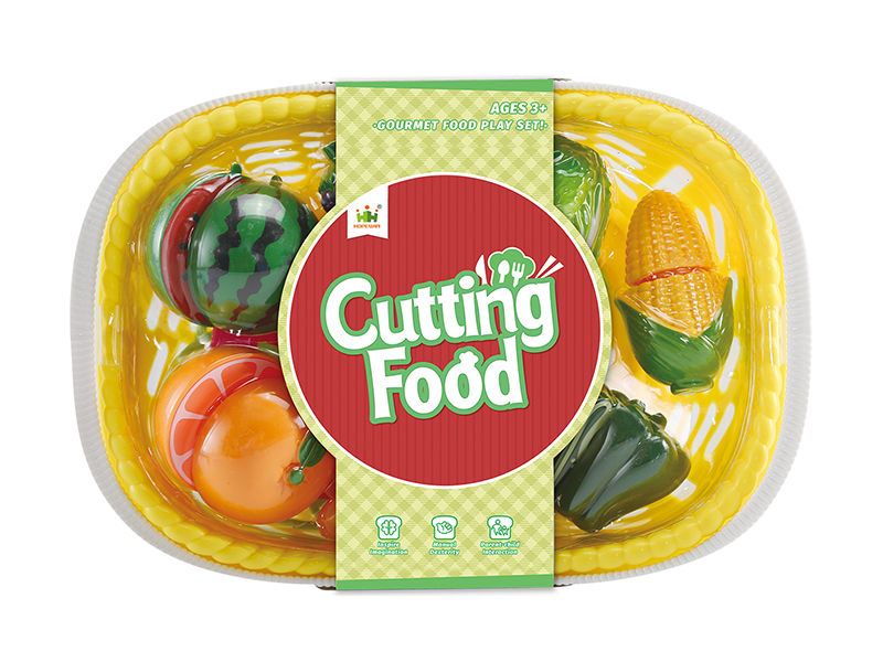 Fruits And Vegetable Basket Cutting Toys