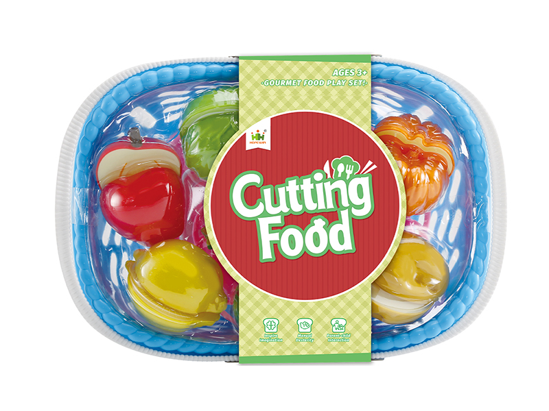 Fruits And Vegetable Basket Cutting Toys