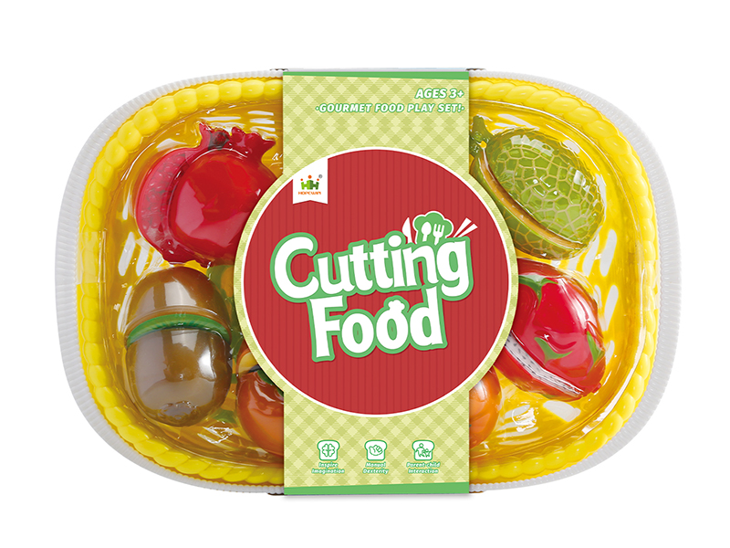 Fruit Basket Cutting Toys