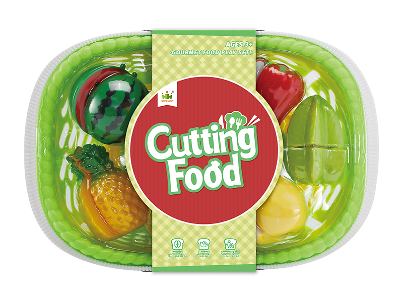 Fruit Basket Cutting Toys