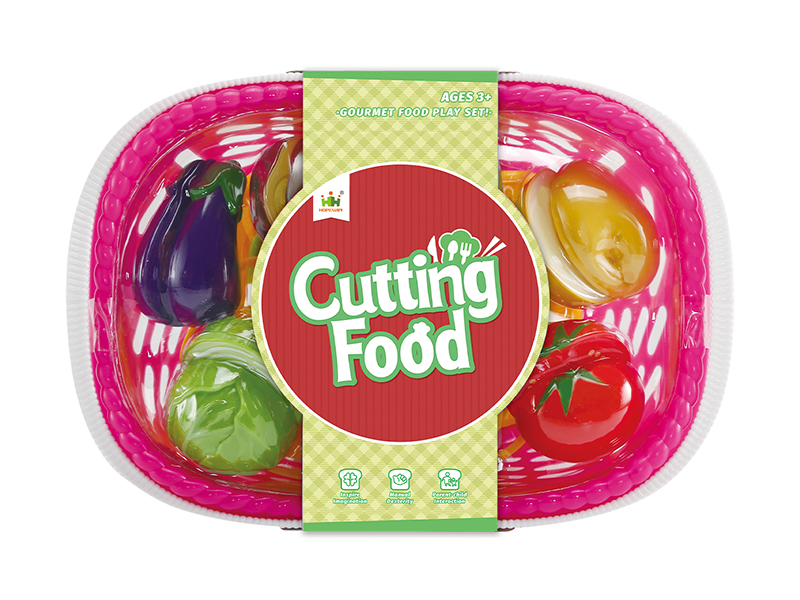 Vegetable Basket Cutting Toys