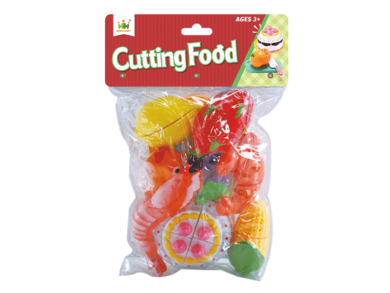 Fruits And Vegetable Seafood Cutting Toys