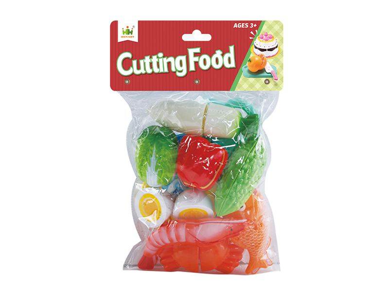 Vegetable And Seafood Cutting Toys