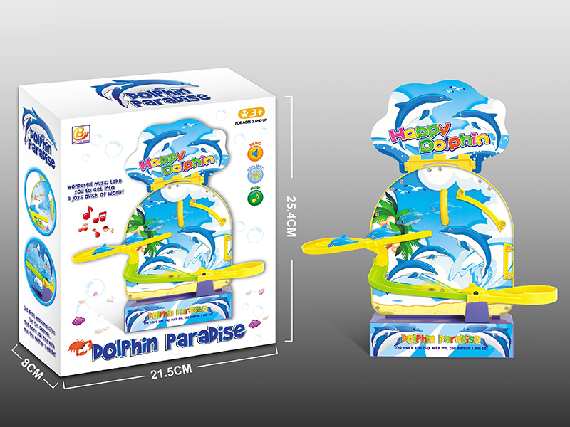 B/O Dolphin Paradise Slide With Music
