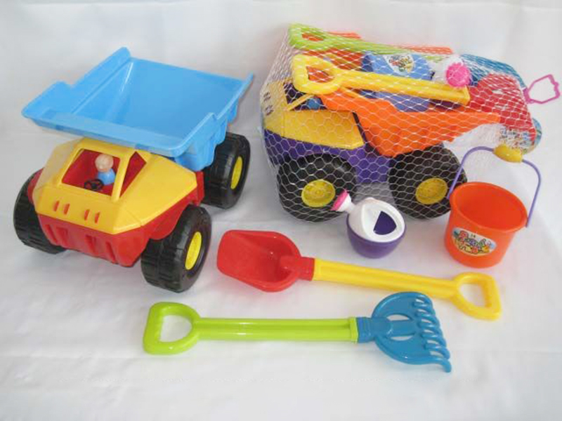 Beach Toys Engineering Truck Set(5pcs)