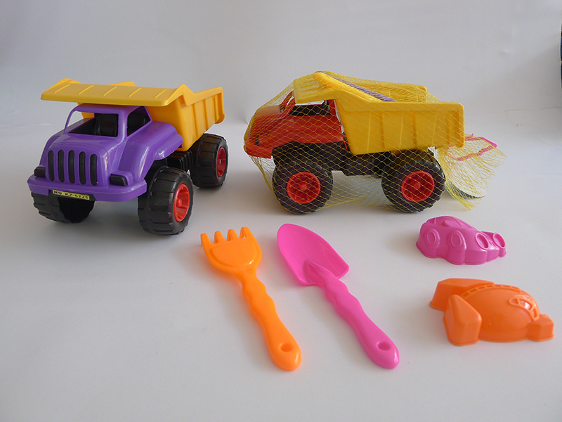 Beach Toy Engineering Truck Set(5pcs)