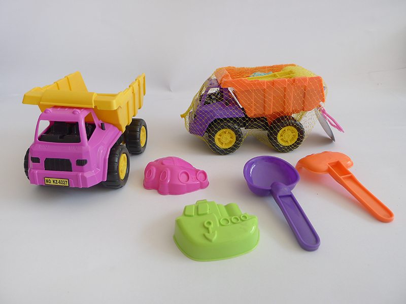 Beach Toy Engineering Truck Set(5pcs)