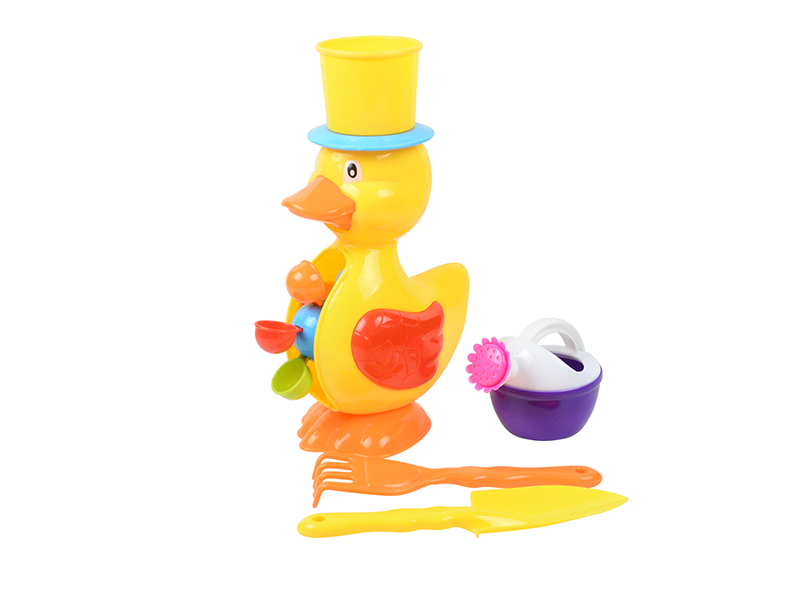 Beach Duck Water Wheel Toys(4pcs)
