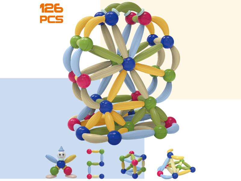 126PCS Magnetic Stick