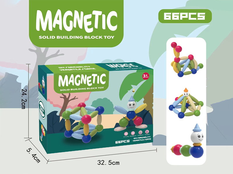 66PCS Magnetic Stick