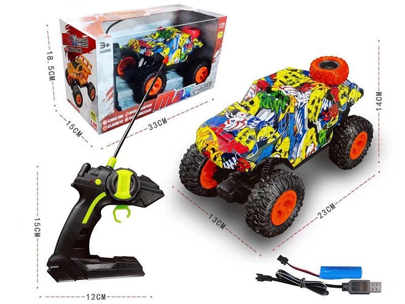 4-Channel Climbing Remote Control Car